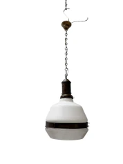 Arts & Crafts Pendant Lamp in the style of Peter Behrens, 1900s 3